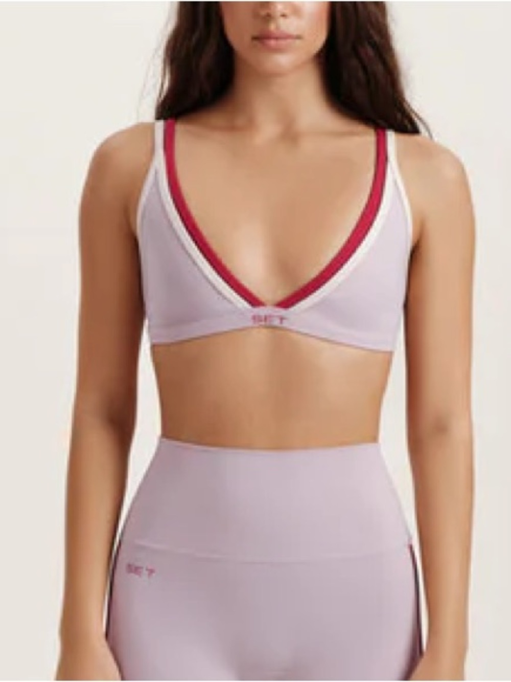 LUXFORM LUX LAYERED TRIANGLE BRA - SONNET